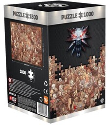 CENEGA Puzzle Wiedźmin: Birthday (1000 elementów)