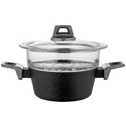 Garnek do gotowania na parze aluminiowy Japandi 20