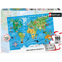 Nathan - Puzzle dla dzieci - 100 elementów