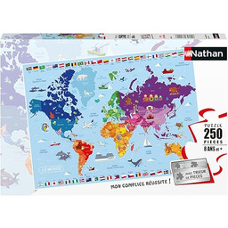 Nathan - Puzzle dziecięce - Puzzle 250 p