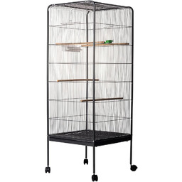 AQPET Woliera Klatka dla ptaków Kanarek, kompletna, bez