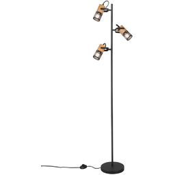 Lampa podłogowa drewno + metal TOSH 404300332 -