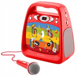 Głośnik karaoke dla dzieci CD Usb GoGEN Deckokaraoker