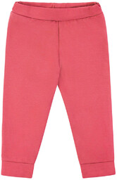 Legginsy Niemowlęce Koralowe Z Kokardkami 74