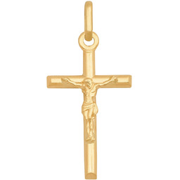 Złoty krzyżyk 585 PREZENT GRAWER PUDEŁKO