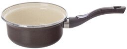 Rondel emaliowany BROWN 14 cm, 620 ml