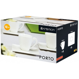 Serwis Kawowy Porto Ambition 12EL zestaw na 6