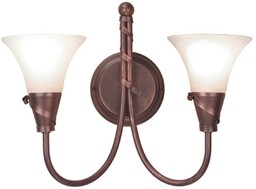 Elstead Lampa ścienna EMILY z miedzianą patyną
