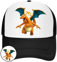 CZAPKA Z DASZKIEM POKEMON PIKACHU DLA DZIECI SIATKA