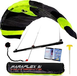 Wolkenstürmer 14311 Paraflex Trainer 3.1, Latawiec treningowy, Fluo