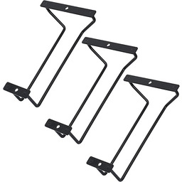 zoohot Stojak na kieliszki do wina z czarnego