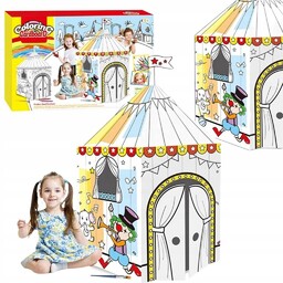 Domek Kartonowy Do Malowania, Maksik