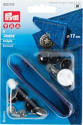 PRYM 622210 guziki dżinsowe bez szycia American Star