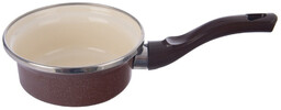 Rondel emaliowany BROWN 12 cm, 350 ml
