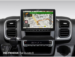 Zaawansowany system nawigacji dla Fiat Ducato 8 INE-F904-DU8