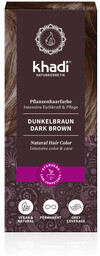 Khadi Naturalna Ziołowa Henna do Włosów Dark Brown