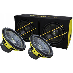 Ground Zero Gzib 2.12SPL subwoofer 2x 30 cm,