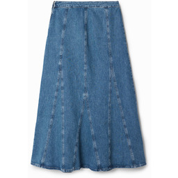 Długa spódnica denim