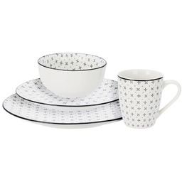 Zestaw serwis obiadowy porcelanowy 16 el.