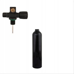 Butla z zaworem, Alu, 2 L, 200 bar