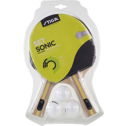 Rakietki Zestaw STIGA SONIC 2 rakietki+3 piłeczki