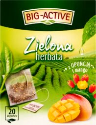 Herbapol Big-Active Herbata zielona z opuncją i mango,