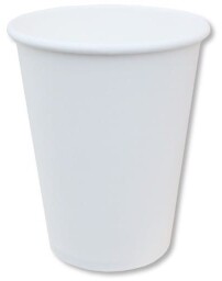 Kubek papierowy na kawę 100ml biały 50szt SUP