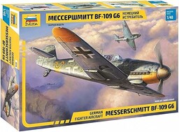 Zvezda 4816-1/48 Messerschmitt Bf-109 G6 niemiecki samolot myśliwski
