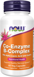 NOW Co-Enzyme B-Complex 60vegcaps