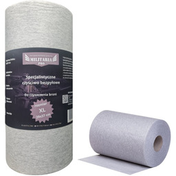 Specjalistyczne Czyściwo Bezpyłowe do Czyszczenia Broni XL Szare