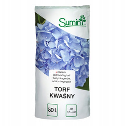 Torf kwaśny PH 3,5-4 50 L Sumin