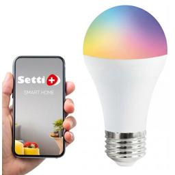 SETTI Inteligentna żarówka LED+ SL327RGB 14W E27 Wi-Fi