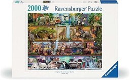 Ravensburger Puzzle 16652 Ravensburger Świat Zwierząt 2000 Elementów