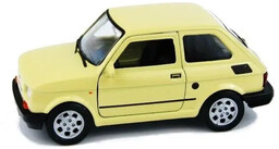 Fiat 126p 1:27 kremowy WELLY