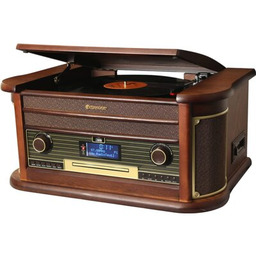 ROADSTAR Gramofon HIF-1996D Bluetooth USB Drewno Zyskaj