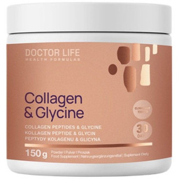 DOCTOR LIFE Peptydy kolagenowe z Glicyną suplement diety