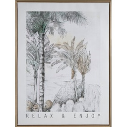 EUROFIRANY Obraz 647 60 x 45 cm Szary