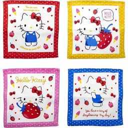 Joy Toy 20611 Hello Kitty magiczny ręcznik, wielokolorowy,