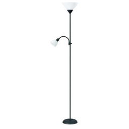 PLATINET Lampa podłogowa PFLF066B Czarny wysokość 180 cm