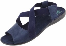 Sandały profilowane z gumką komfort BIO Adanex 17497