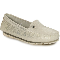 Filippo Mokasyny damskie skórzane Złote-36