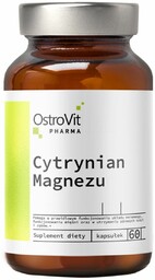OstroVit Pharma Cytrynian Magnezu - 60 kapsułek