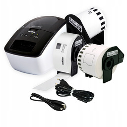 Drukarka Brother QL-700 szybka 3 taśmy Dk