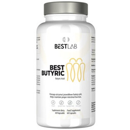 BESTLAB Suplement na trawienie Maślan Sodu Bestbutyric (60