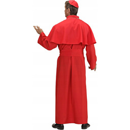 KOSTIUM CZERWONEGO KARDYNAŁA DUCHOWNEGO HALLOWEEN PRZEBRANIE PAPIEŻ L