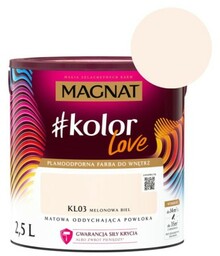 MAGNAT Farba #kolorLove KL03 melonowa biel 2,5L