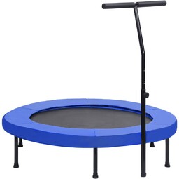 vidaXL, Trampolina fitness z uchwytem i nakładką ochronną,
