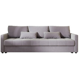 Elior Szara welurowa sofa amerykanka z pojemnikiem M8-E16