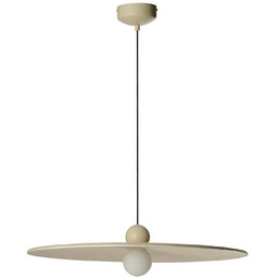 Lampa wisząca beżowa filcowa 60cm AZ5907 z serii