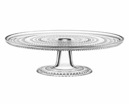 Iittala KASTEHELMI Patera Szklana - Talerz do Ciasta